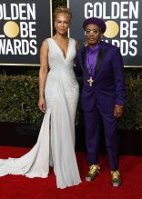 Spike Lee and Tonya Lewis Lee Golden Globes