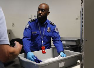 TSA Officials And Delta Introduce Automated Security Screening Lanes At LaGuardia Airport