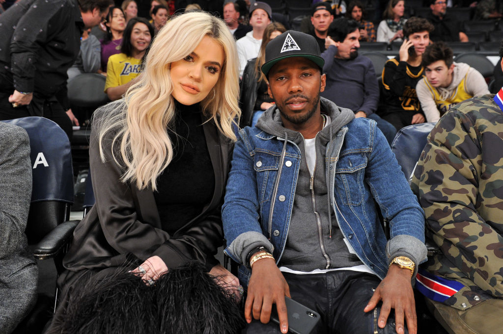 Celebrities At The Los Angeles Lakers Game