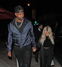 Khloe Kardashian and Tristan Thompson dine at Craig's after game