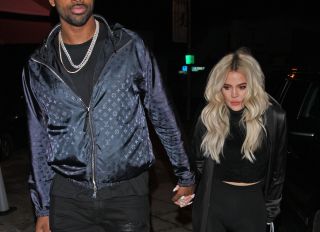 Khloe Kardashian and Tristan Thompson dine at Craig's after game