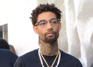 PnB Rock Shopping In Beverly Hills.