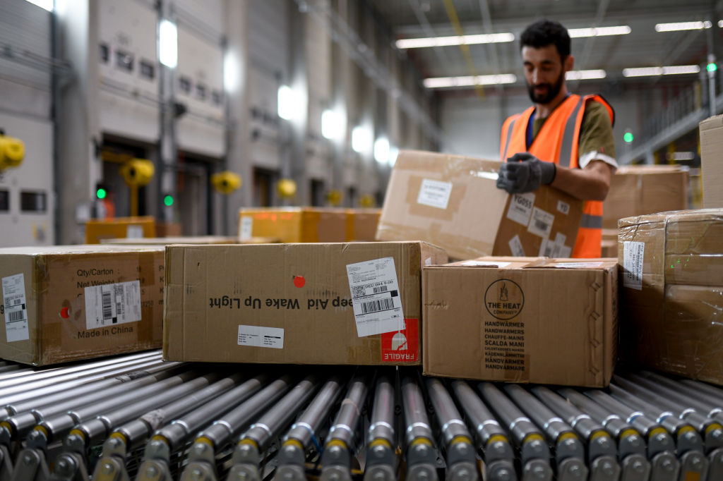 Amazon logistics centre in Dortmund