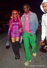 Jerrika Karlae and Young Thug Party At Elleven 45