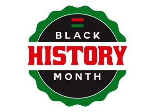 Black History Month Label