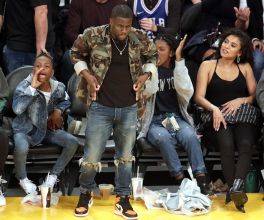 Celebrities Attend Los Angeles Lakers vs Philadelphia 76ers game