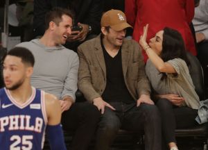 Celebrities Attend Los Angeles Lakers vs Philadelphia 76ers game
