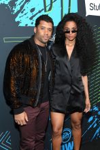 Russell Wilson Ciara 2019 Bud Light Super Bowl Fest/ EA Sports Bowl