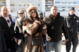Cardi B Wears Full Length Fur For NYC Court Appearance