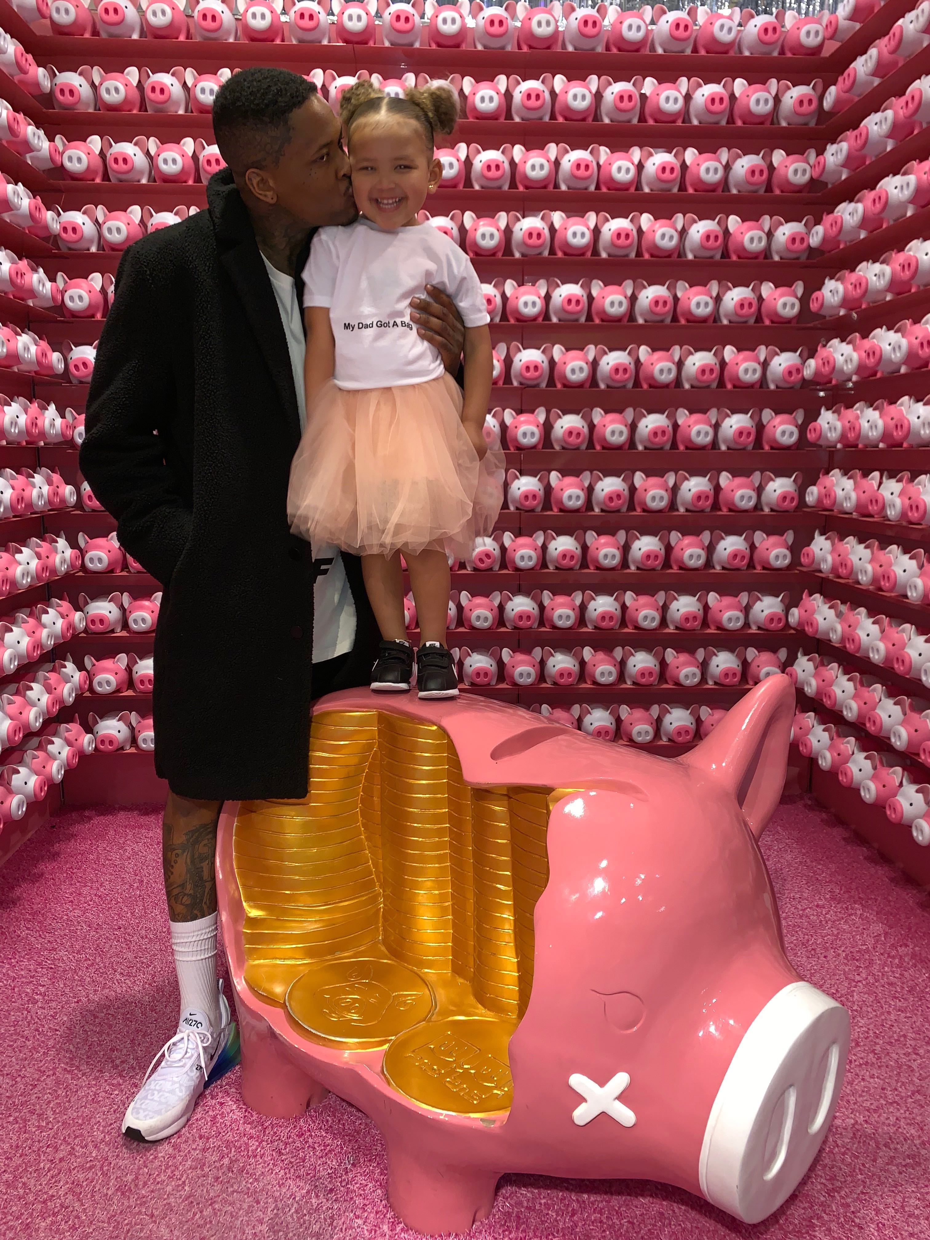 YG and daughter Harmony Ava Lynn