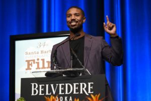Michael B. Jordan Presented Cinema Vanguard Award