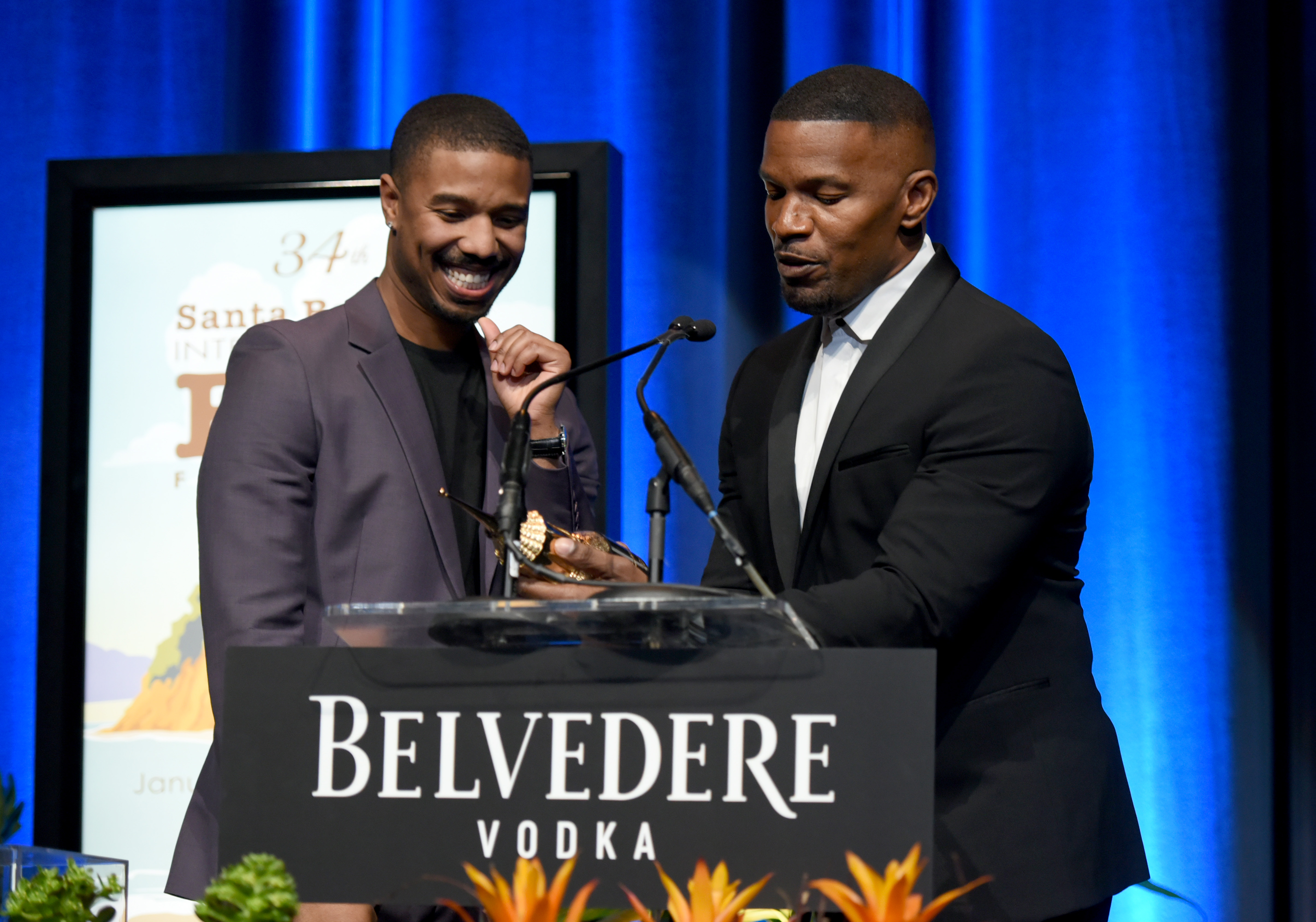 Michael B. Jordan Presented Cinema Vanguard Award