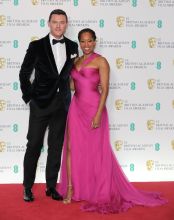 Luke Evans Regina King British Academy of Film Awards