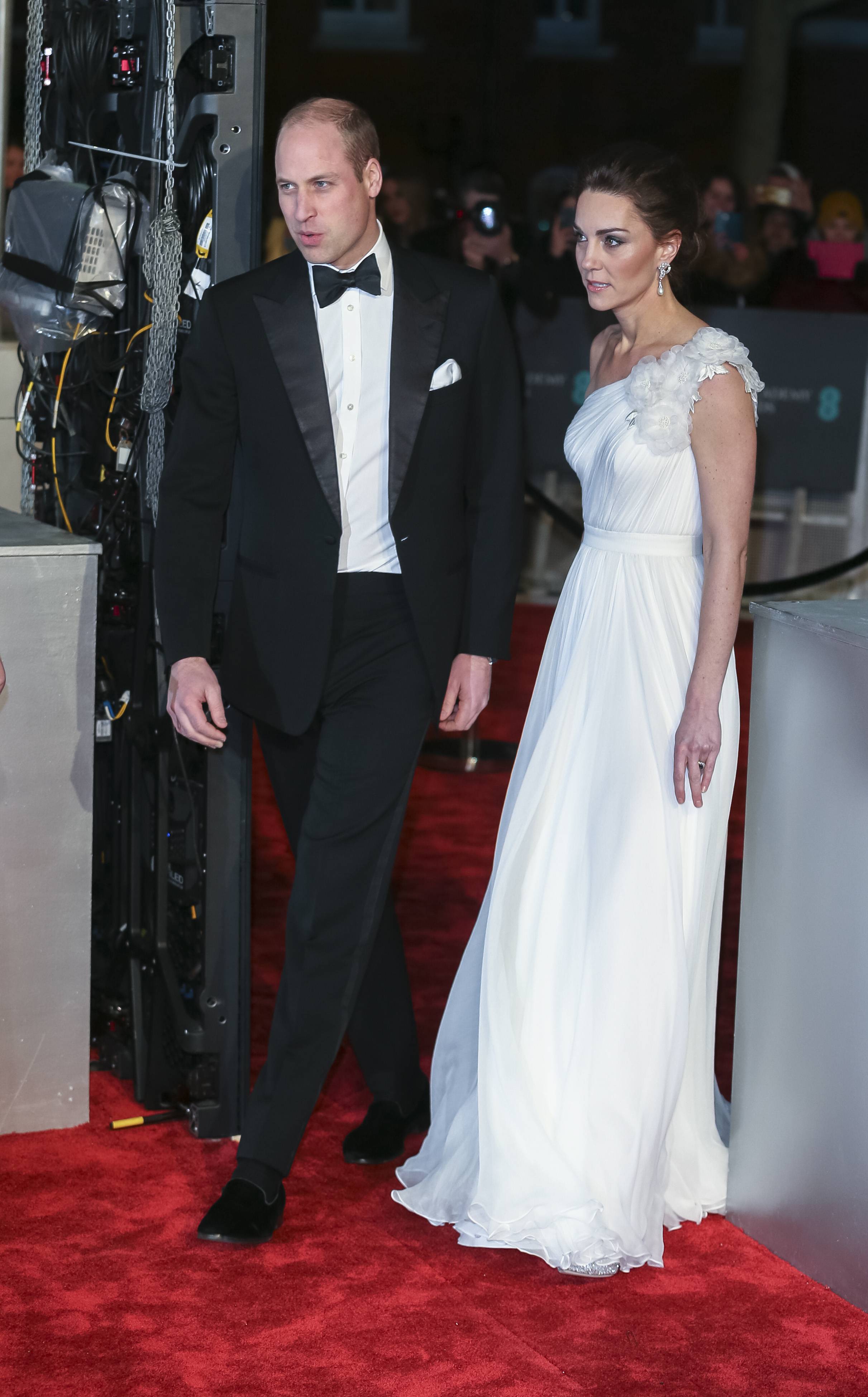 Prince William and Kate Middleton British Academy of Film Awards