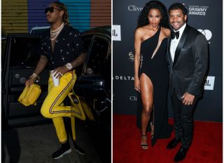 Ciara and Rusell Wilson Clive Davis Party Future