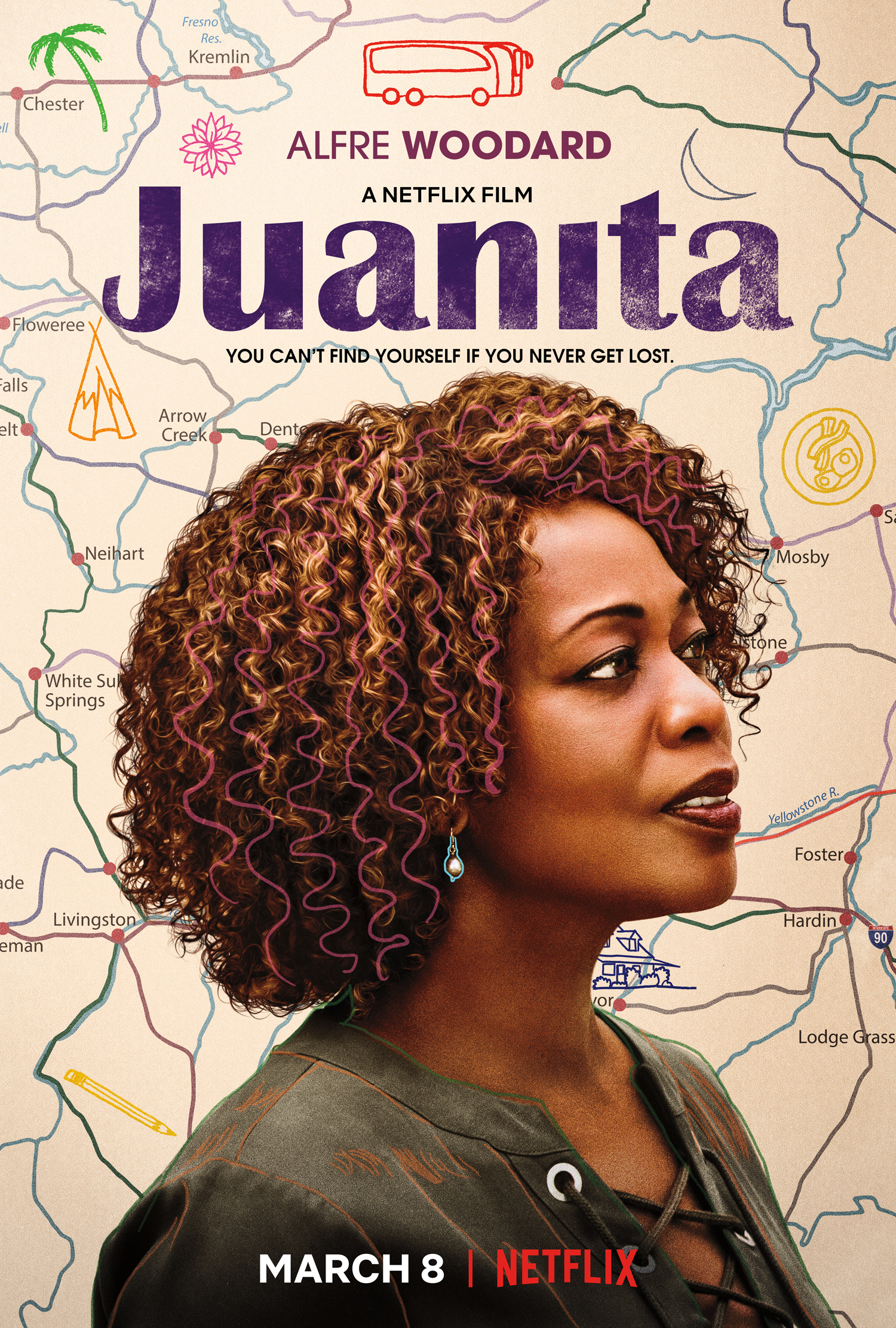 Juanita Movie Poster starring Alfre Woodard