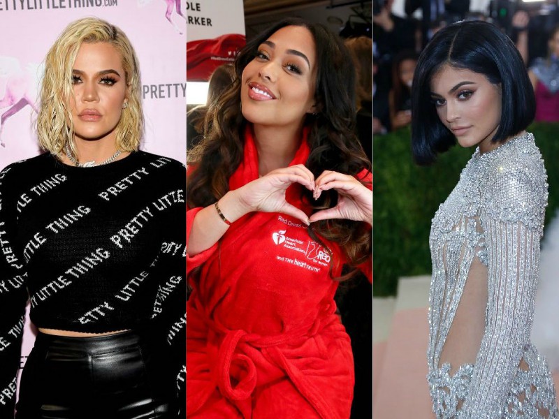 Khloe Kardashian, Jordyn Woods, Kylie Jenner