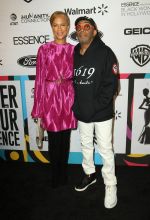 Spike Lee and Tonya Lewis Lee Essence Black Women In Hollywood Luncheon