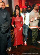 Cardi B and Offset at his Father Of 4 Album Release