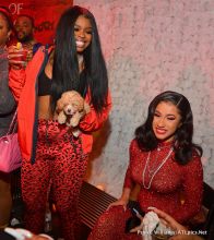 Cardi B and Offset at his Father Of 4 Album Release