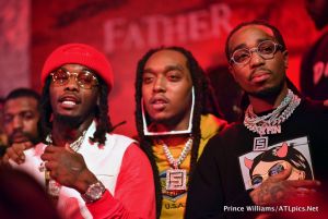 Cardi B and Offset at his Father Of 4 Album Release