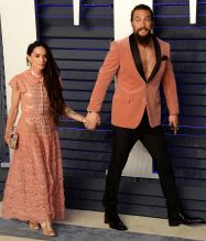 Lisa Bonet Jason Momoa 2019 Oscars Vanity Fair Party