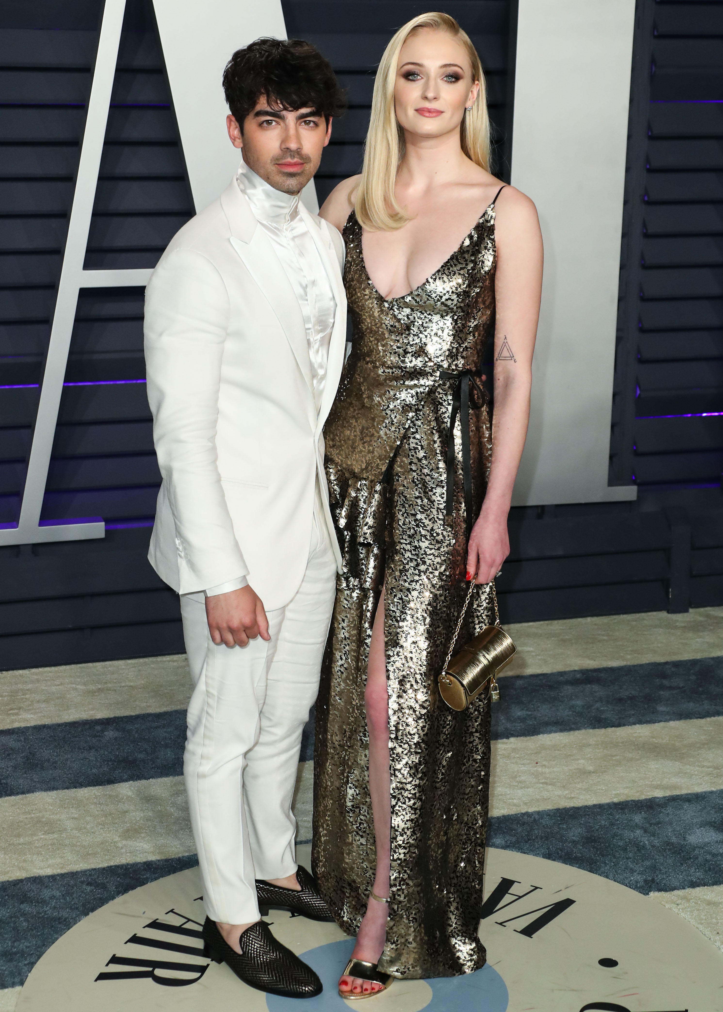 Joe Jonas Sophie Turner 2019 Oscars Vanity Fair Party