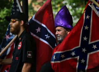 North Carolina Klan Group Protests Civil War Memorial Changes