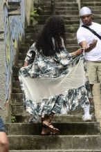 Ciara and Rusell Wilson in Rio De Janeiro, Brazil for Carnival