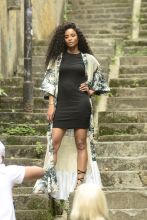 Ciara and Rusell Wilson in Rio De Janeiro, Brazil for Carnival