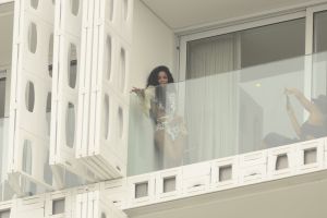 Ciara and Rusell Wilson in Rio De Janeiro, Brazil for Carnival