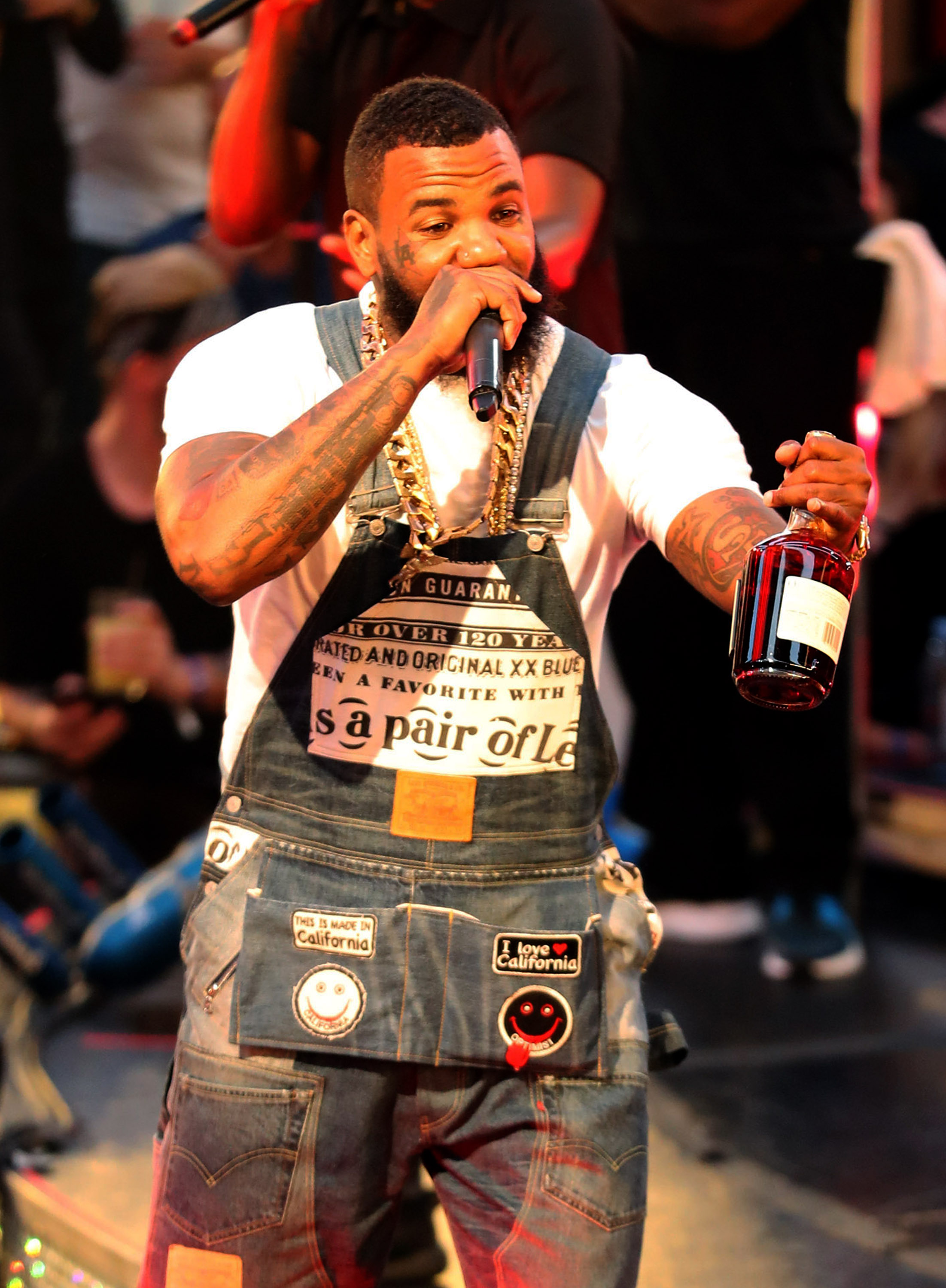 Rapper The Game Performs at Drais