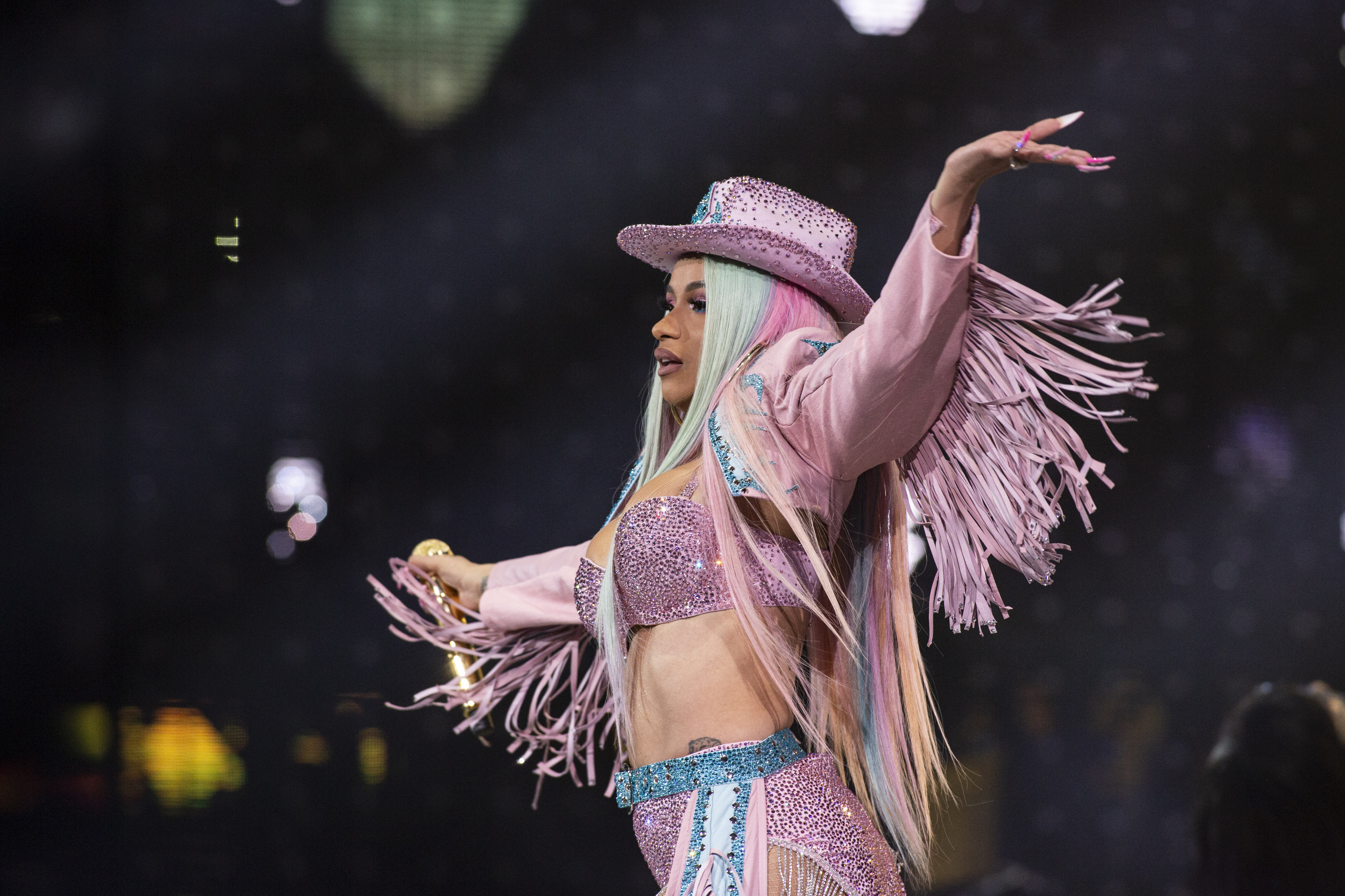 Cardi B Performs for Houston Livestock Show And Rodeo