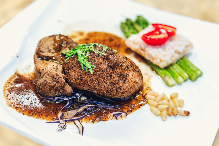 vegan steak made with 3D printer