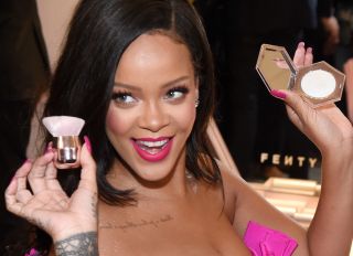 Rihanna Celebrates Fenty Beauty's 1-Year Anniversary At Sephora Inside JCPenney
