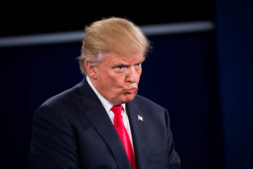 Hillary Clinton and Donald Trump Debate in St. Louis