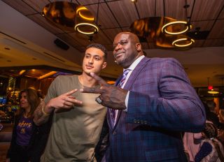 Shaquille O'Neal Opens SHAQUILLE'S at LA Live