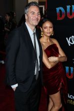 Ol Parker and Thandie Newton Attend Los Angeles Premiere of Disney's live action Dumbo Film