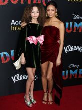 Ol Parker and Thandie Newton Attend Los Angeles Premiere of Disney's live action Dumbo Film