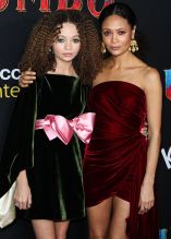 Nico Parker Thandie Newton Attend Los Angeles Premiere of Disney's live action Dumbo Film
