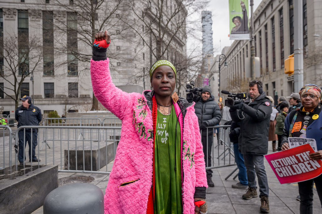 Patricia Okoumou the woman who climbed the Statue Of Liberty...