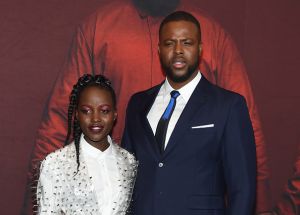 Lupita Nyong'o and Winston Duke