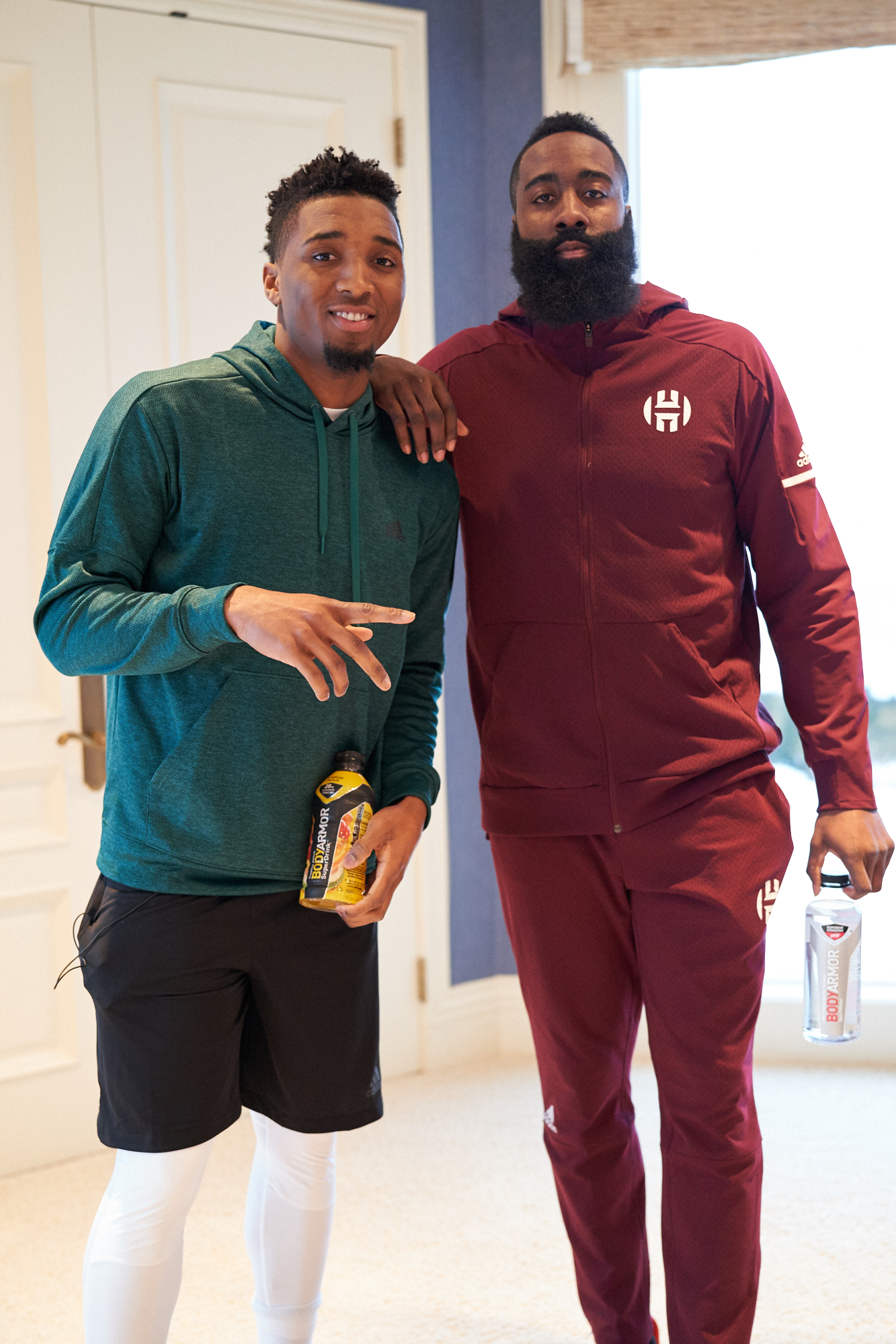 Donovan Mitchell and James Harden star in BodyArmor commercial