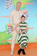 Machine Gun Kelly and daughter Cassie Colson Baker attend 2019 Nickelodeon Kids Choice Awards