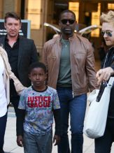 Sterling K. Brown and son Andrew