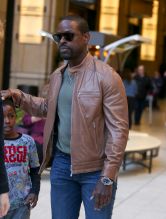 Sterling K. Brown and son Andrew