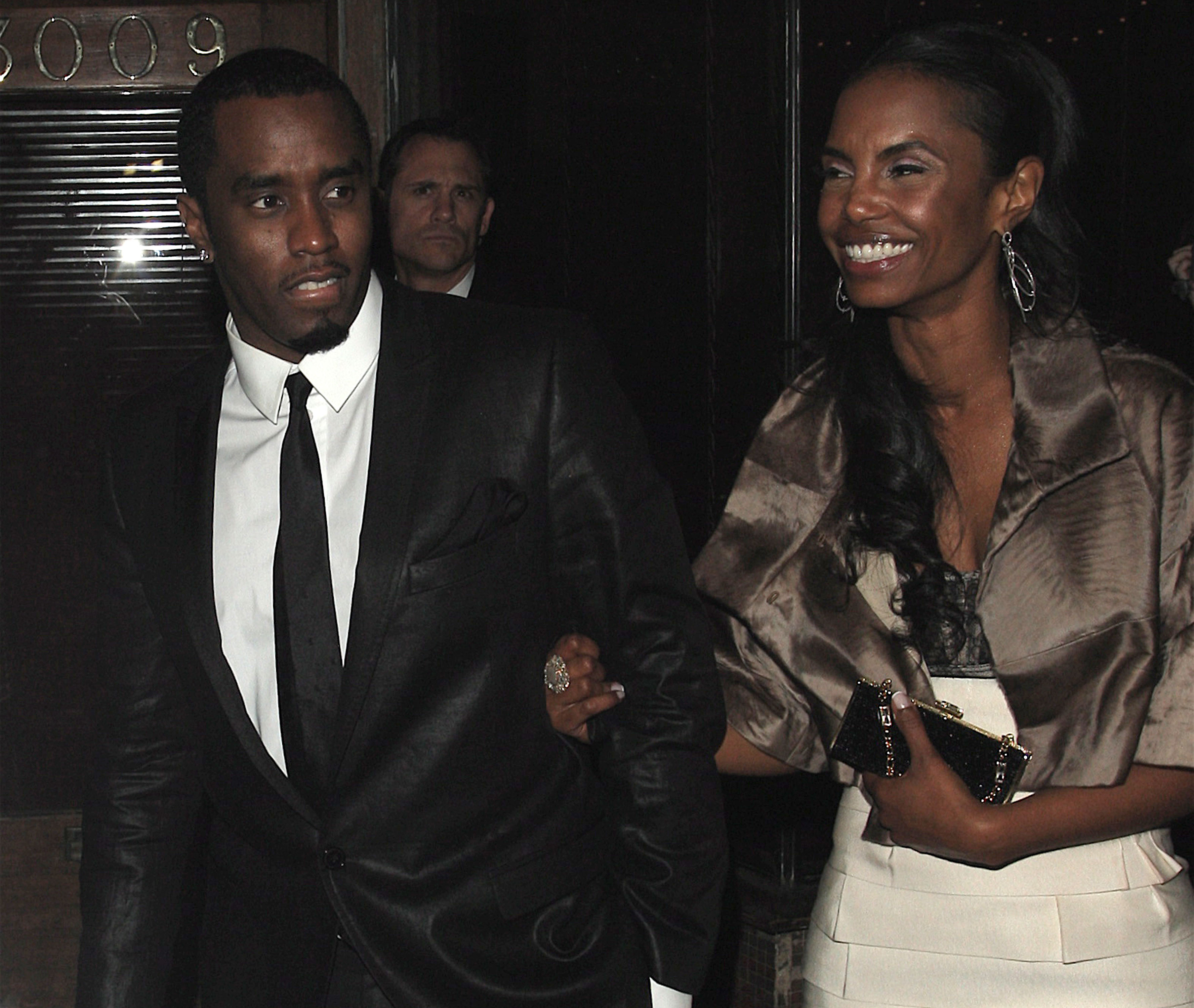 Sean "Diddy" Combs and Kim Porter