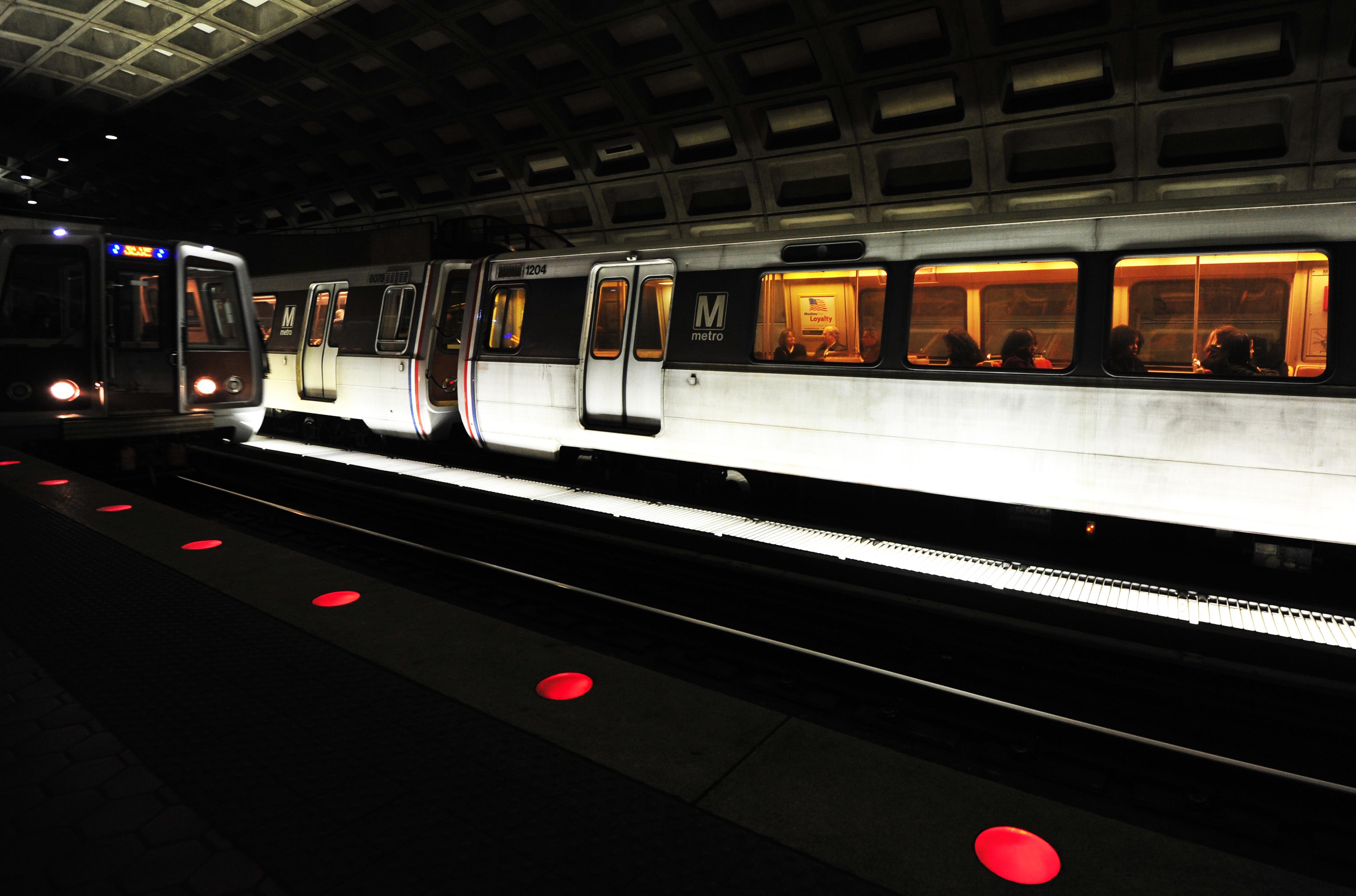 Metro riders save blind man from train tracks