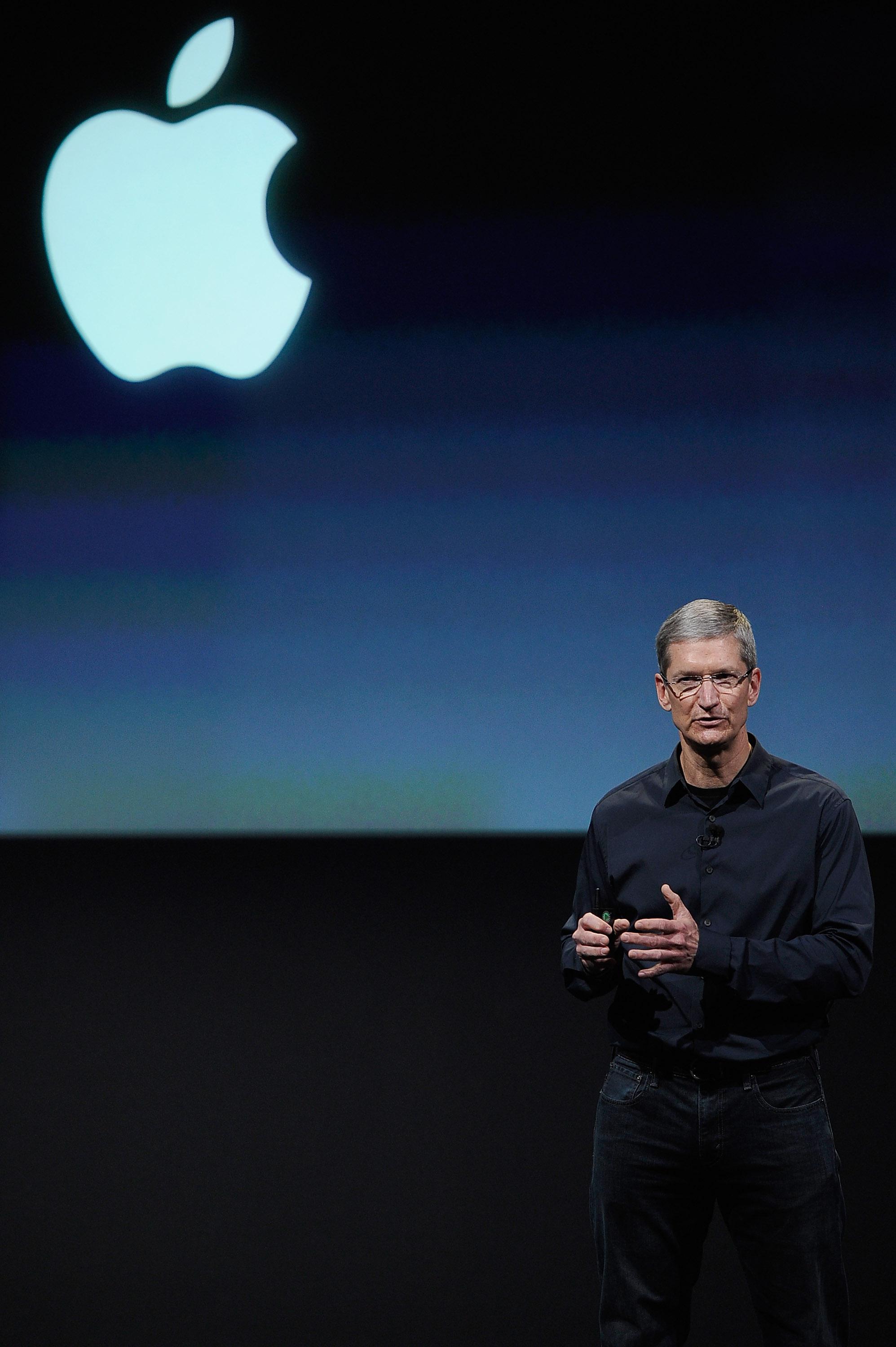 New Apple CEO Tim Cook Introduces iPhone 5