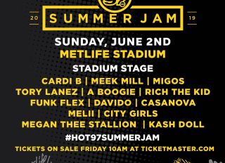 Summer Jam 2019 lineup